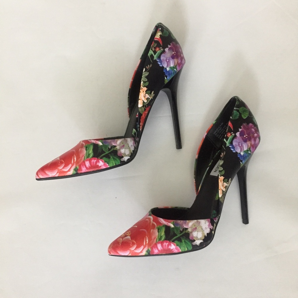 Steve Madden Floral Heels