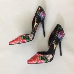 Steve Madden Floral Heels