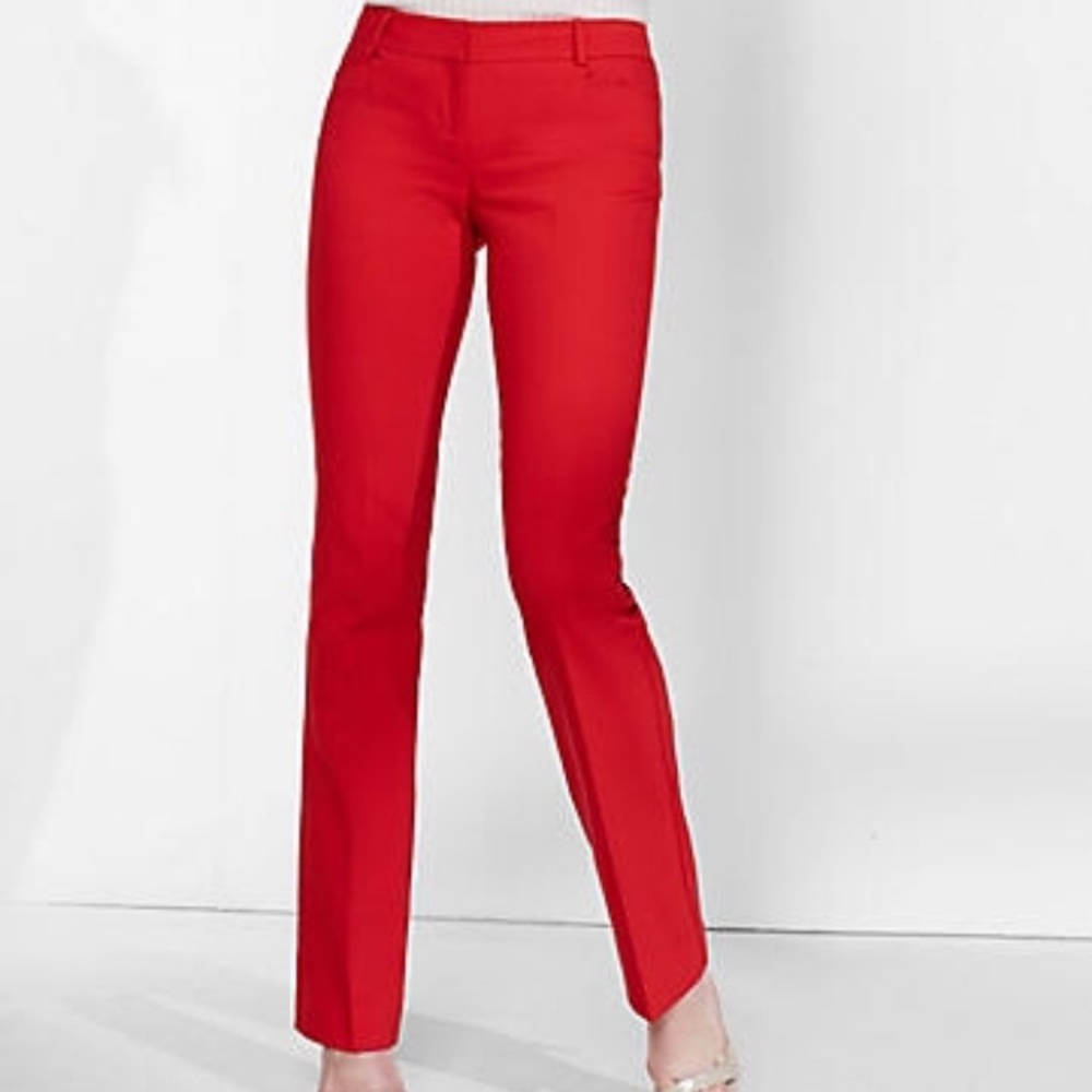 NWT! Express red dress pants