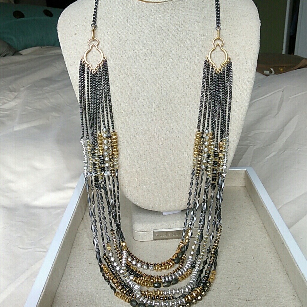 Relic statement necklace