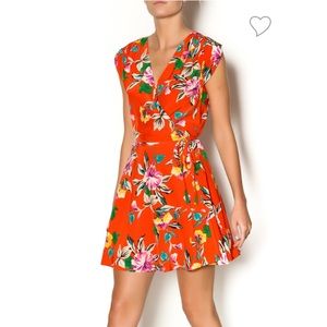 Yumi Kim Colorful Mini Silk Summer Dress
