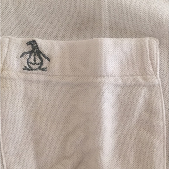 Penguin men's white collared shirt - Picture 2 of 4