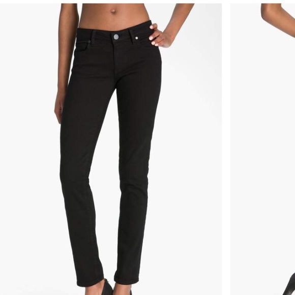 PAIGE Denim - Paige Black Skyline Skinny Stretch Jeans