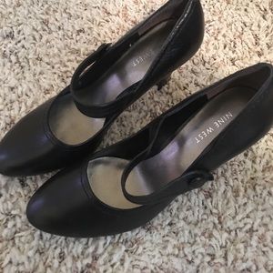 Nine West black heels