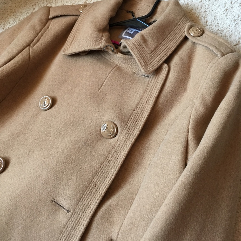 JCP Wool Blend Peacoat