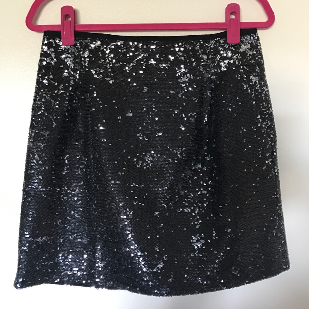 J. Crew Sequin Skirt