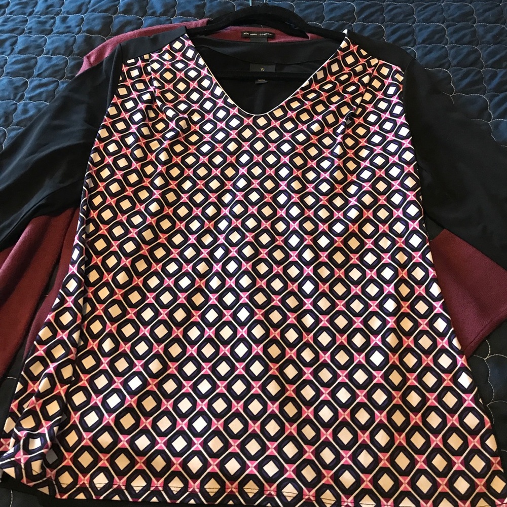 3/4 length sleeve top