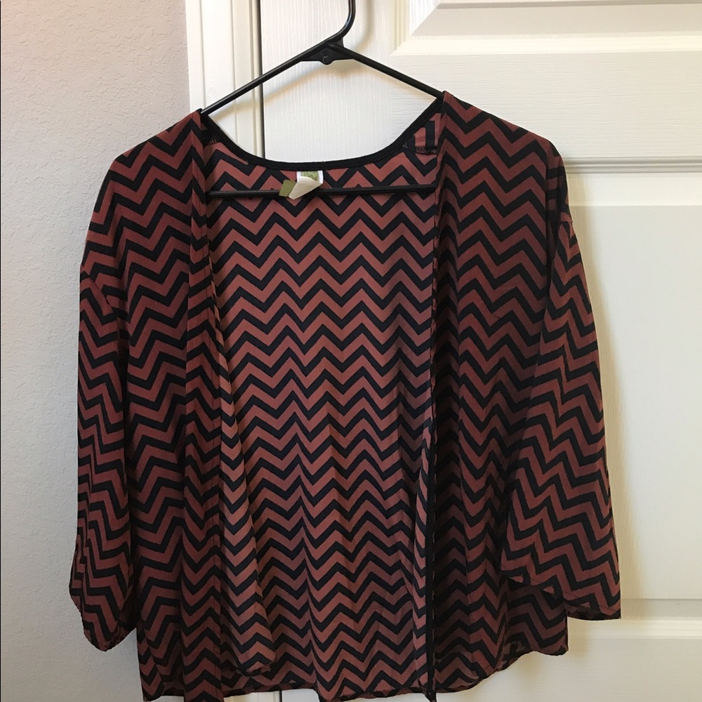 Chevron Cardigan