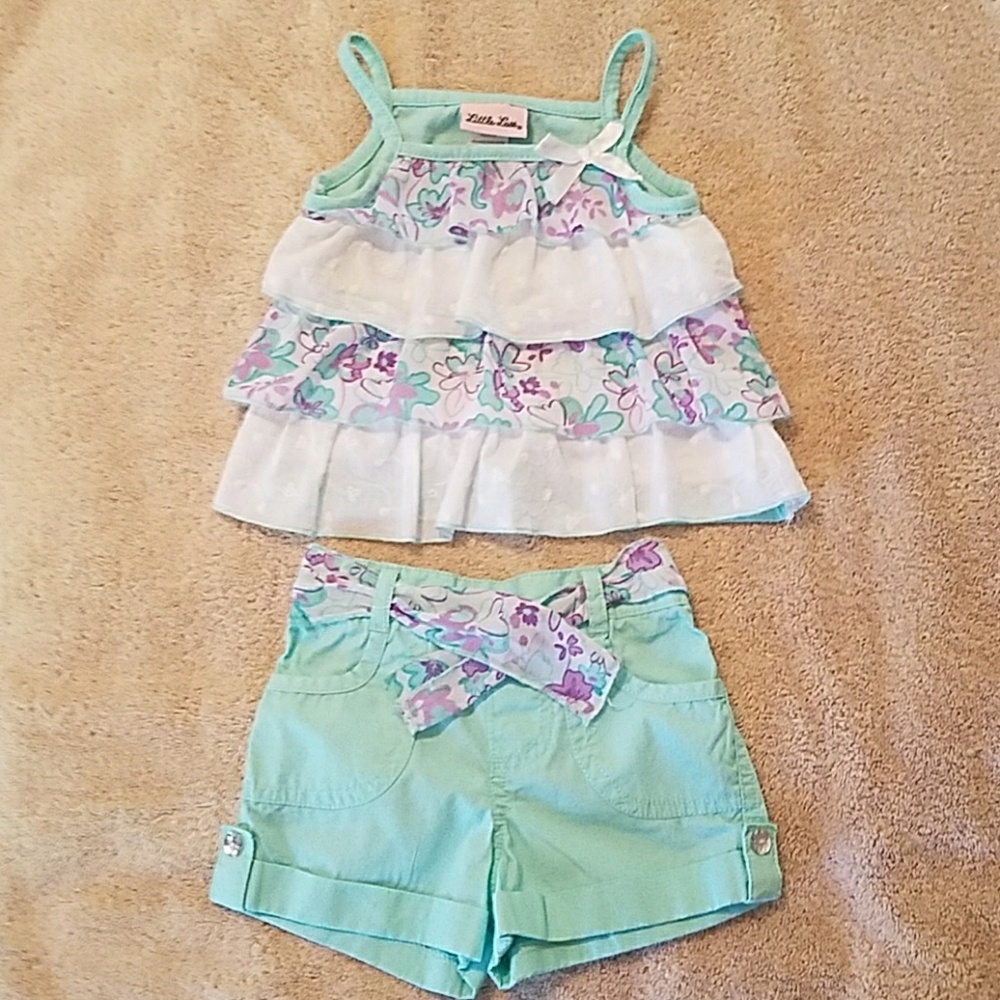 Little Lass 2 Piece Shorts Set 24 Months