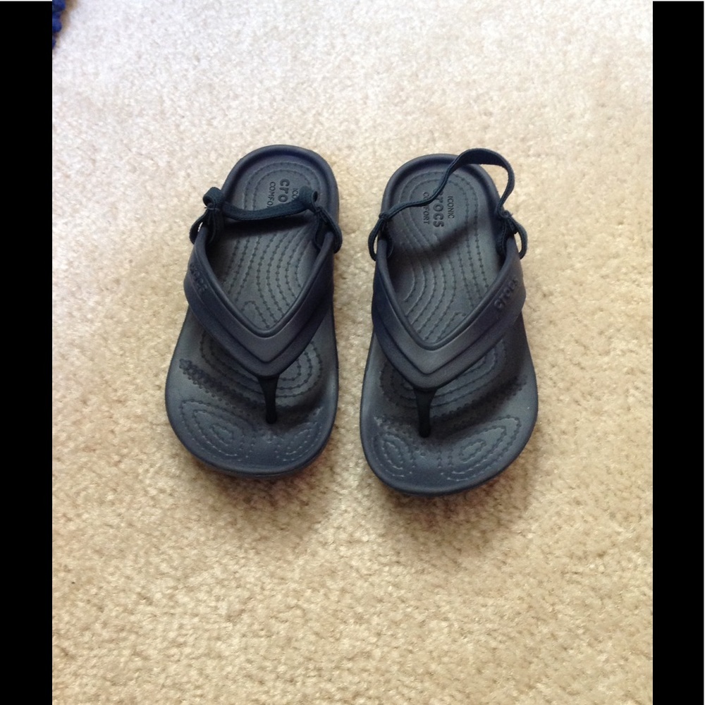 Boys Flip Flops- Crocs