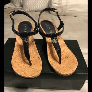 Ralph Lauren wedge sandals