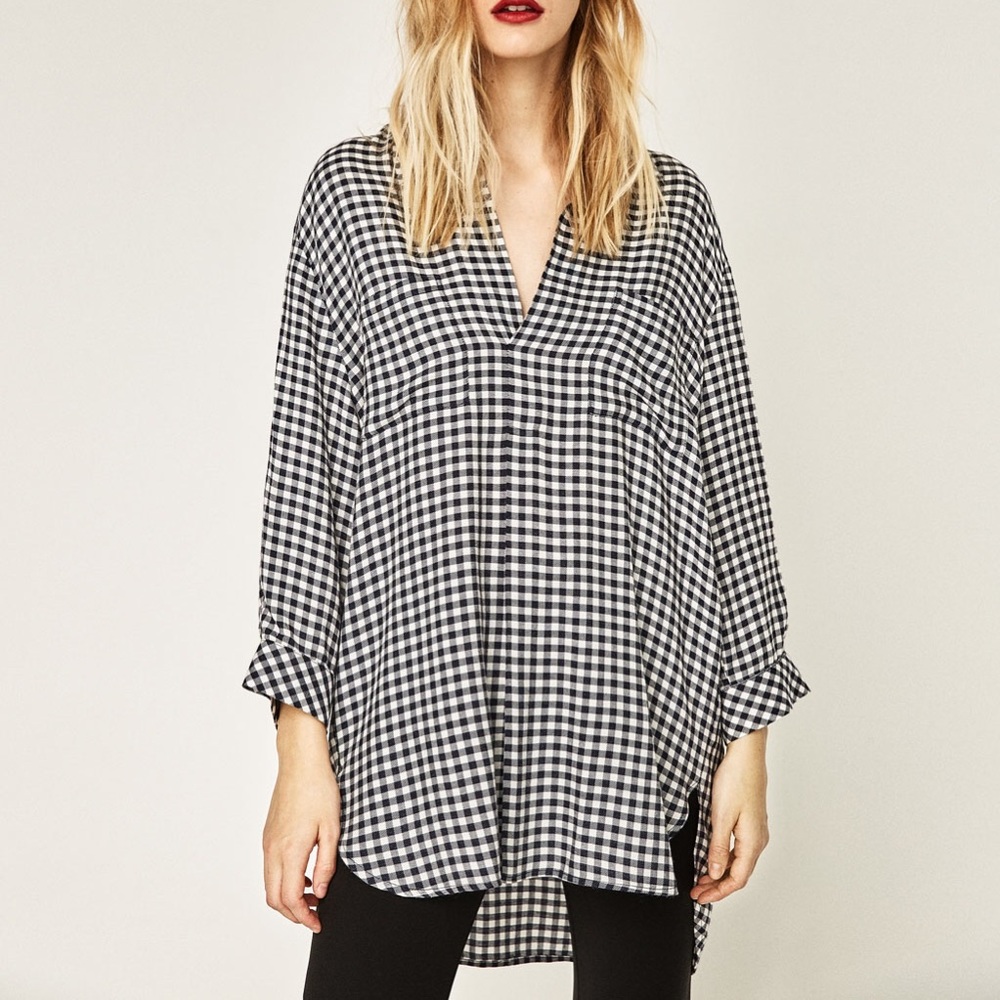 Check tunic top - Picture 1 of 1