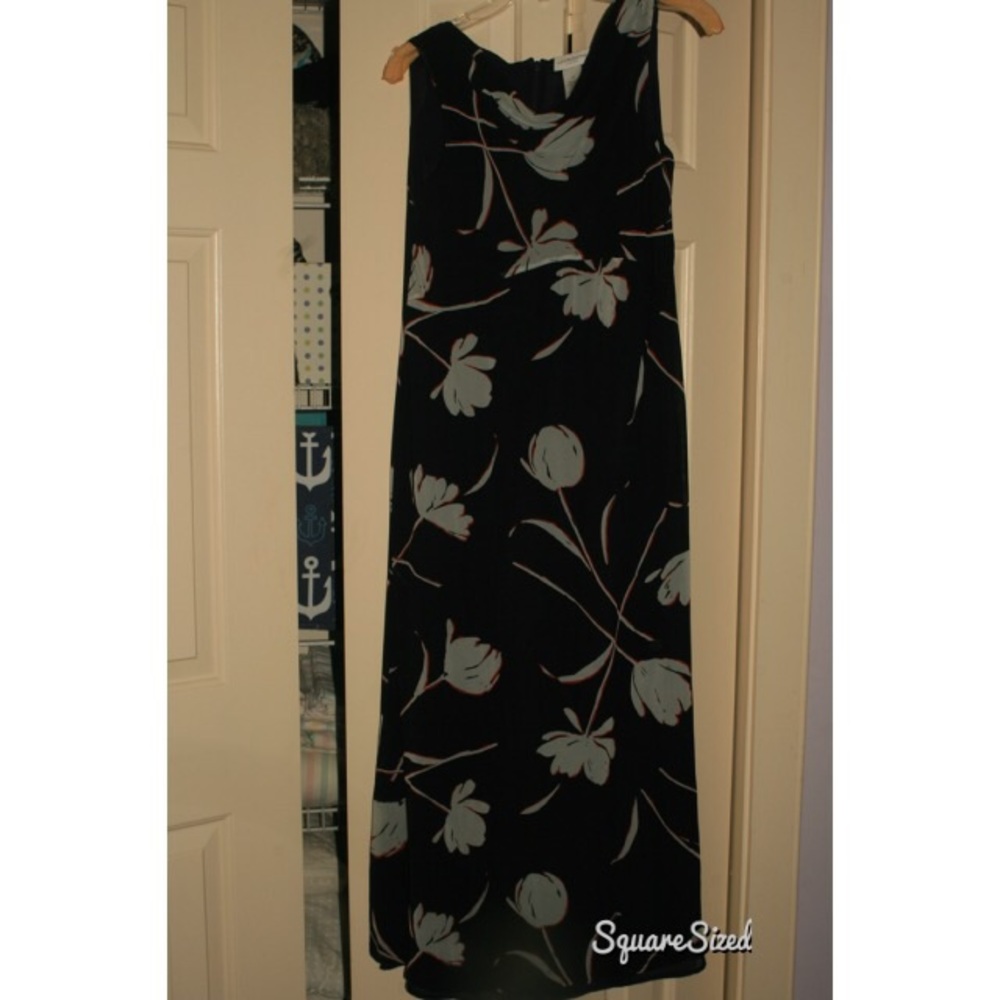 Liz Claiborne Red, White, and Blue Dress