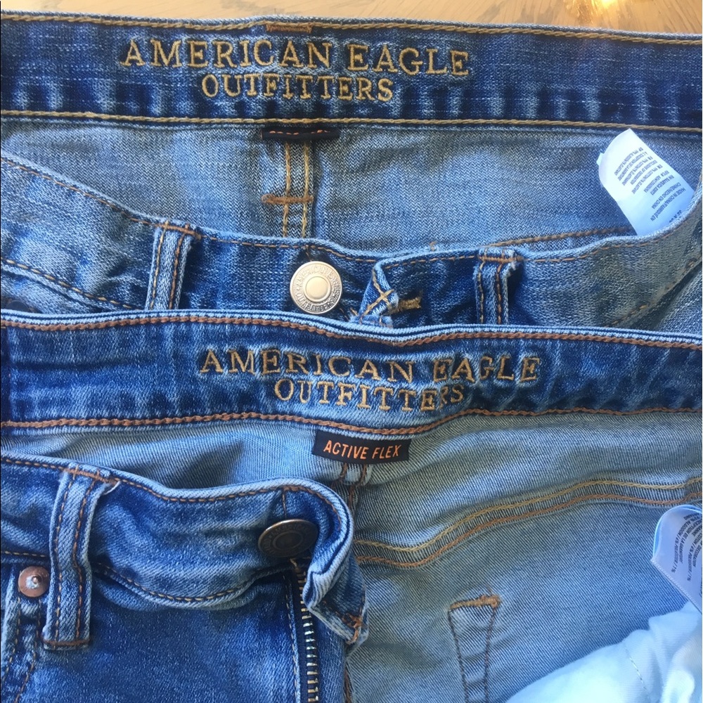 2 Pair Bundle Size 32x30 Slim Straight