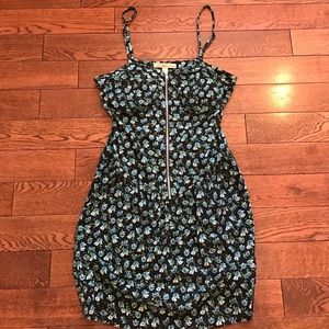 Fitted bodice flower dress