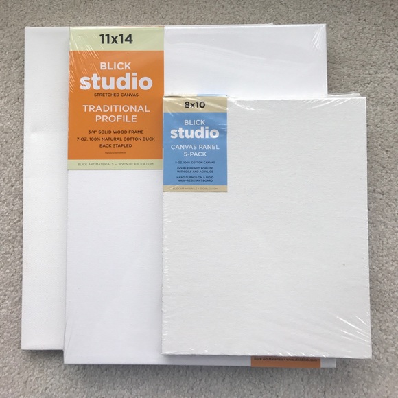 blick studio other 3 canvases of varying sizes poshmark