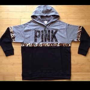 Htf cheetah bling hoodie