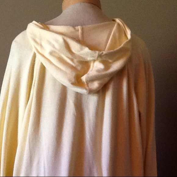 Yellow and white, hoodie shirt - Picture 2 of 2