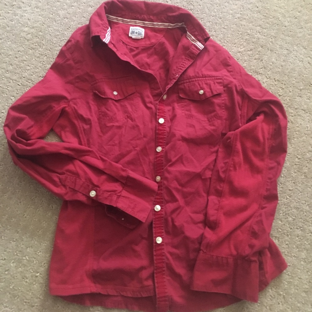 Converse all star button up tee