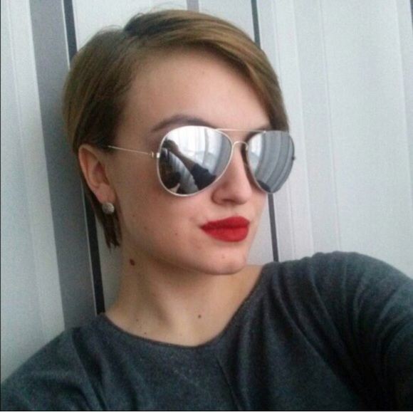 📢Silver Mirror Aviators - Picture 4 of 5