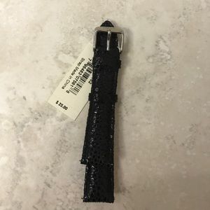 Black watch band