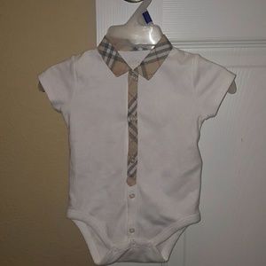 3 month AUTHENTIC Burberry onesie