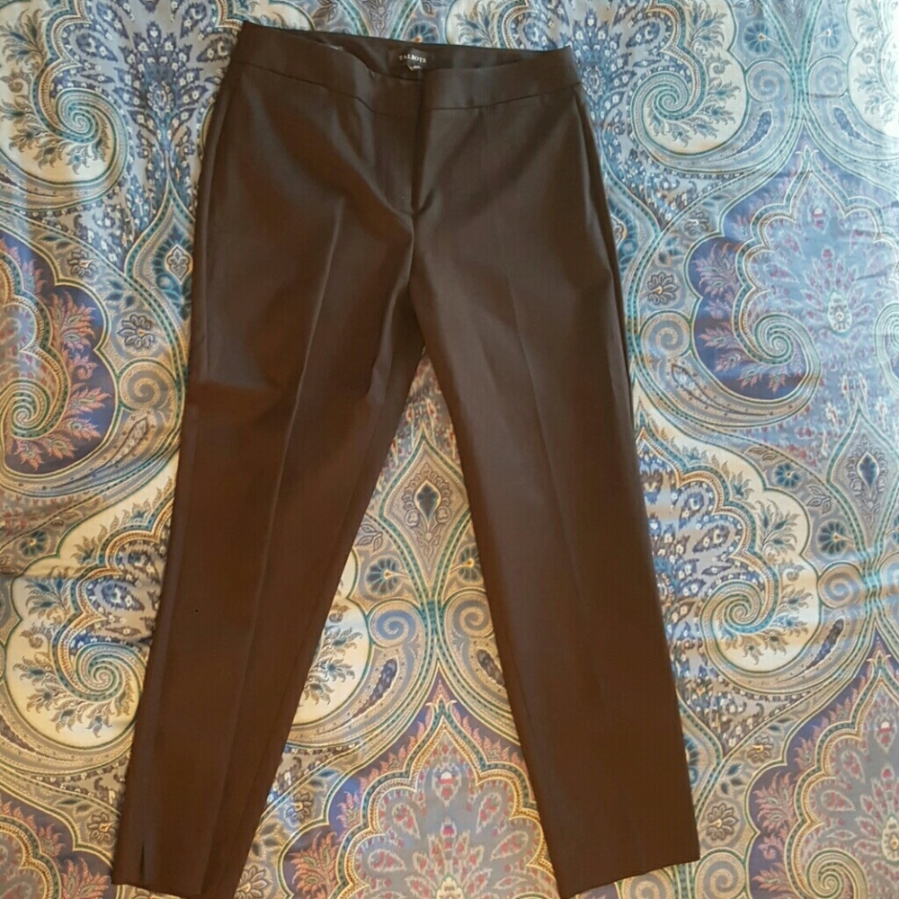 Talbots black ankle pants