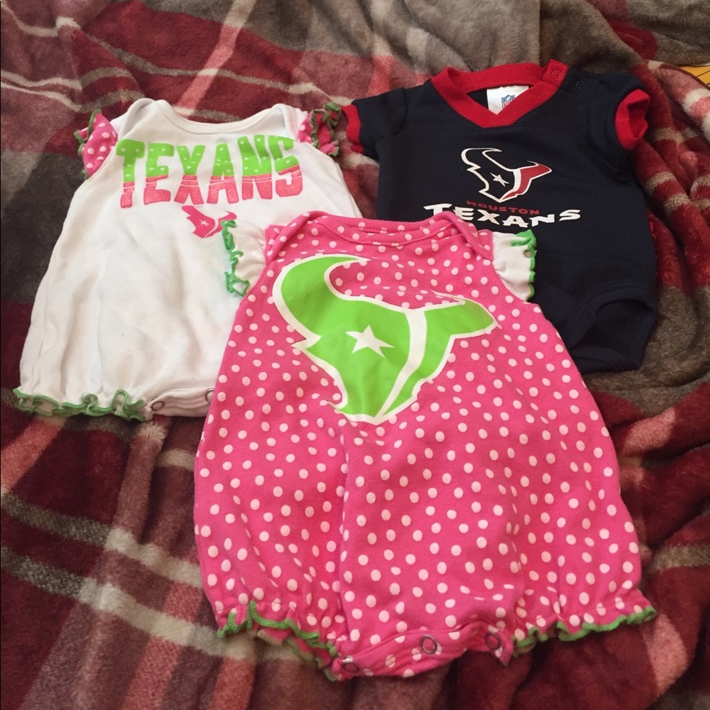 Texans onesies