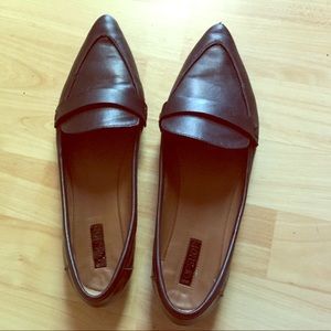 Topshop black loafers
