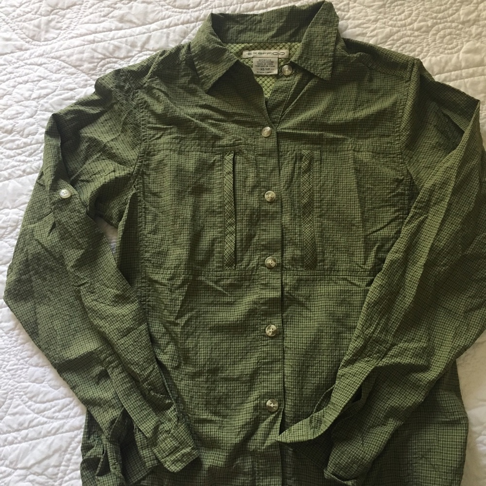 NWOT. Exofficio DryFlyLite Long Sleeve Shirt