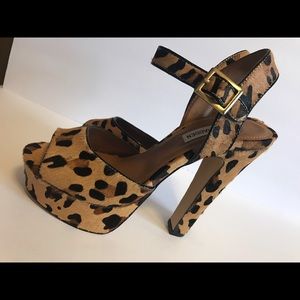 Steve Madden pony hair pumps