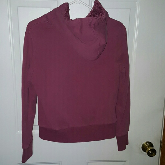 Roxy faux fur lined zip up hooded sweatshirt - Picture 2 of 5