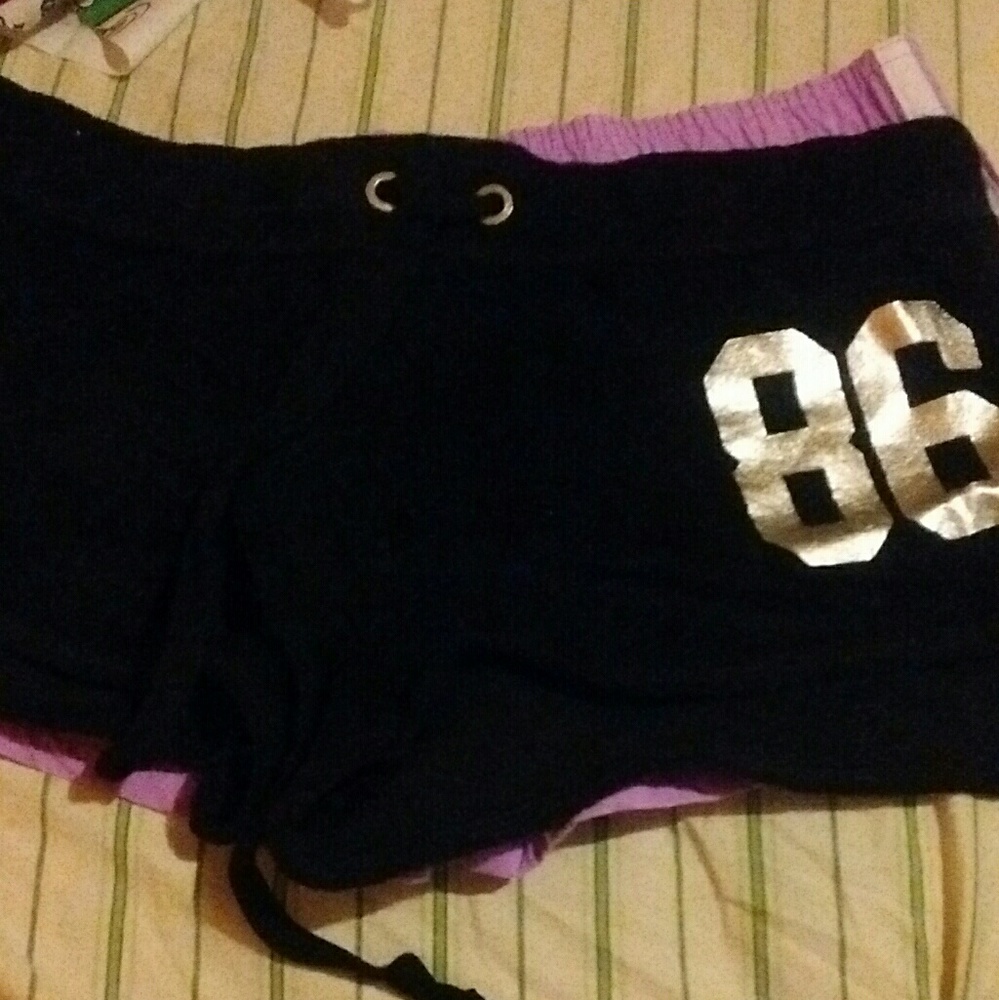 Vs pink bling shorts xs