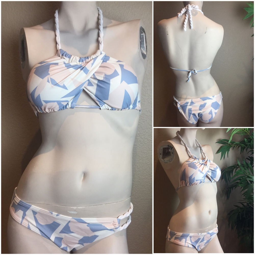 NWOT 2 Piece Beach Rope Swimsuit Bikini Small