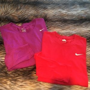 BUNDLE: 2 Nike Long Sleeve Shirts