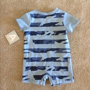 Baby boy short sleeve onesie