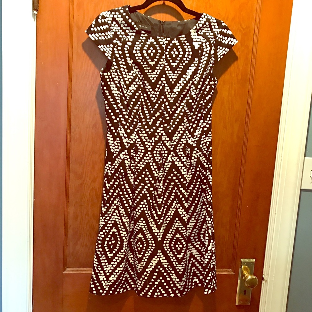 AB Studio Cap Sleeve Dress