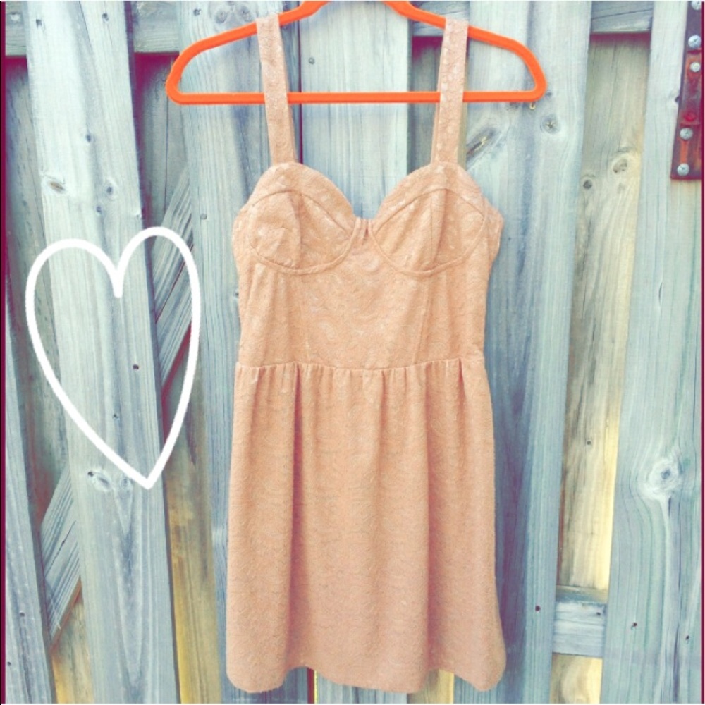 TOPSHOP lace bustier dress 🎀
