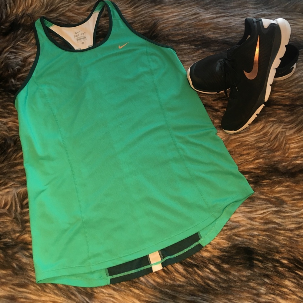 Nike Razorback Tank-Aqua