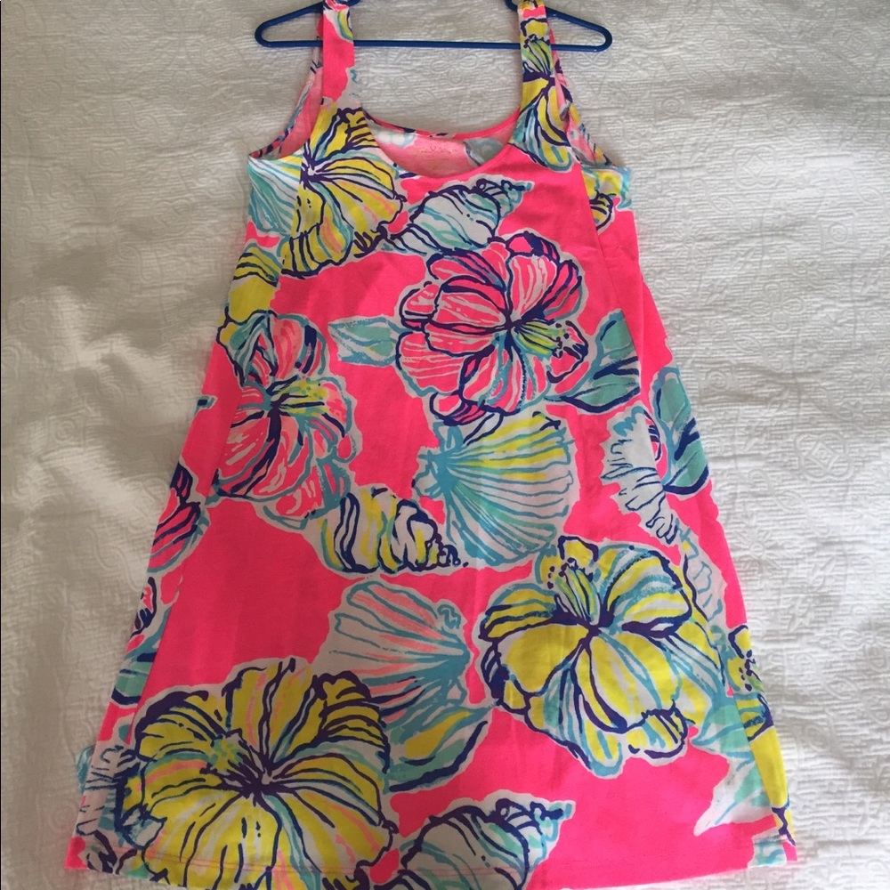 NWOT Lilly Pulitzer Carmel Printed Tank Dress