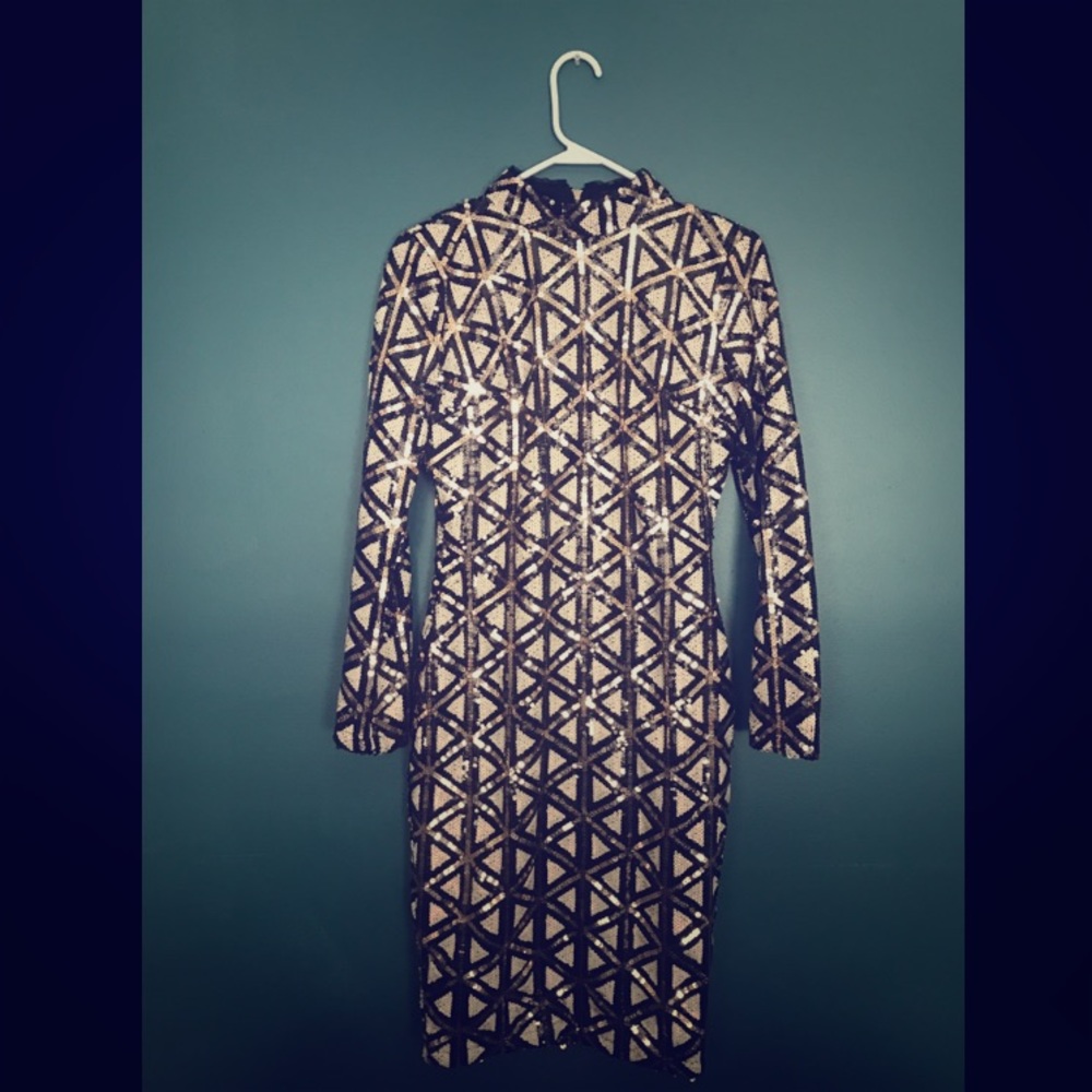 Akira Black Label Sequin Dress