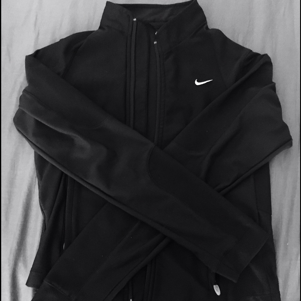 Nike Dri-Fit Black Zip up Jacket