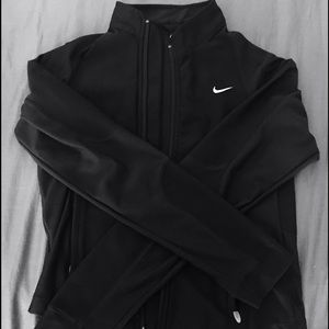 Nike Dri-Fit Black Zip up Jacket