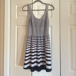 Black and white sun dress