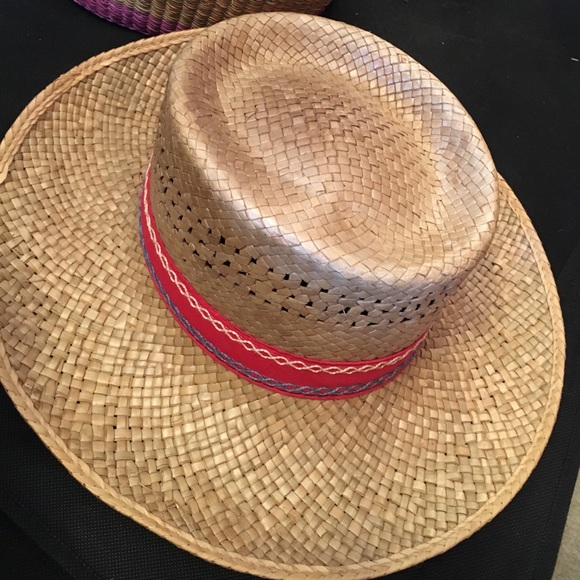 Vintage Borsalino straw hat