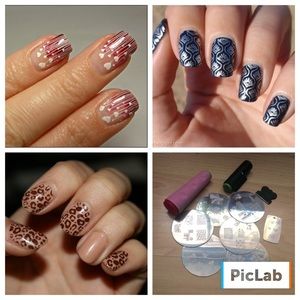 💅Nail Art Stamping Kit! 7 Konad Plates! 🎉