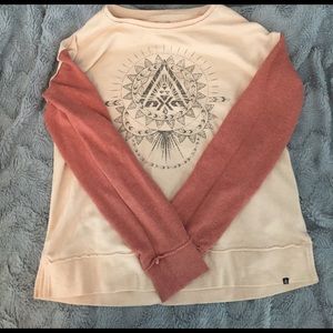 Volcom Colorblocked Crew Neck Sweatshirt
