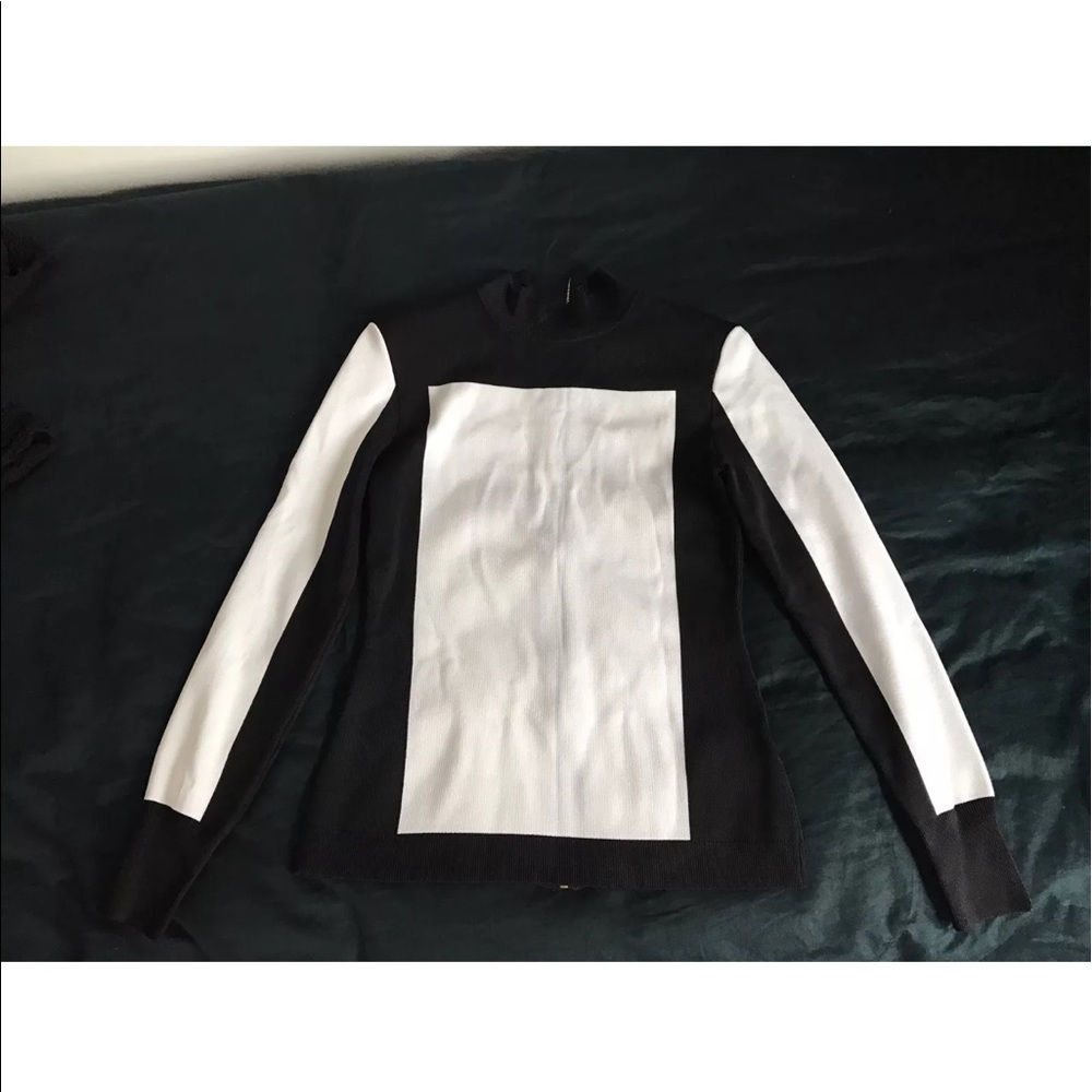 NWT Balmain x H&M Colorblock Top
