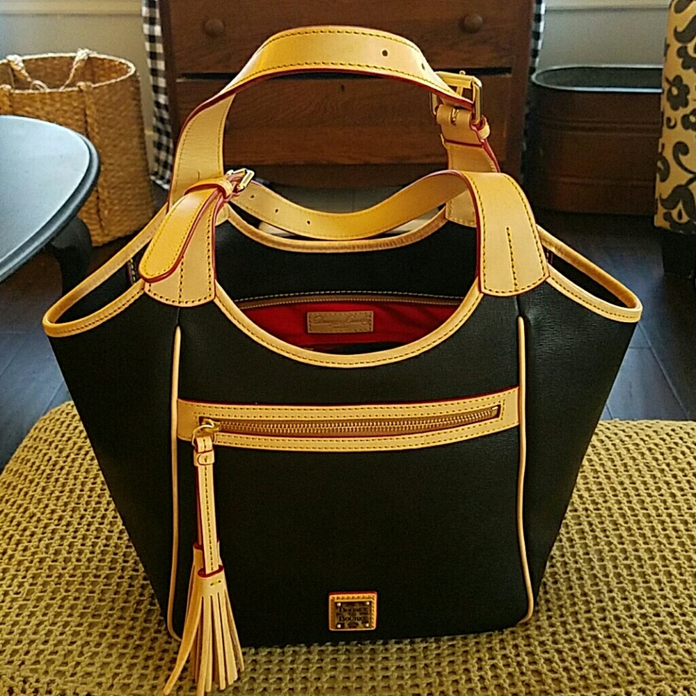 Dooney & Bourke Saffiano Leather Maddie