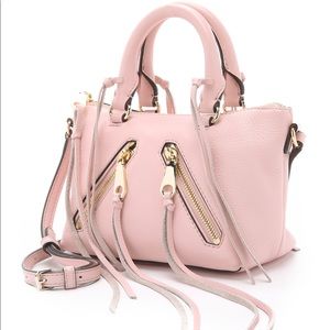 NWT Micro Moto Satchel in baby pink